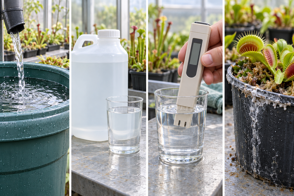 Best Water for Carnivorous Plants: Rain, Distilled, RO & Tap Water Explained